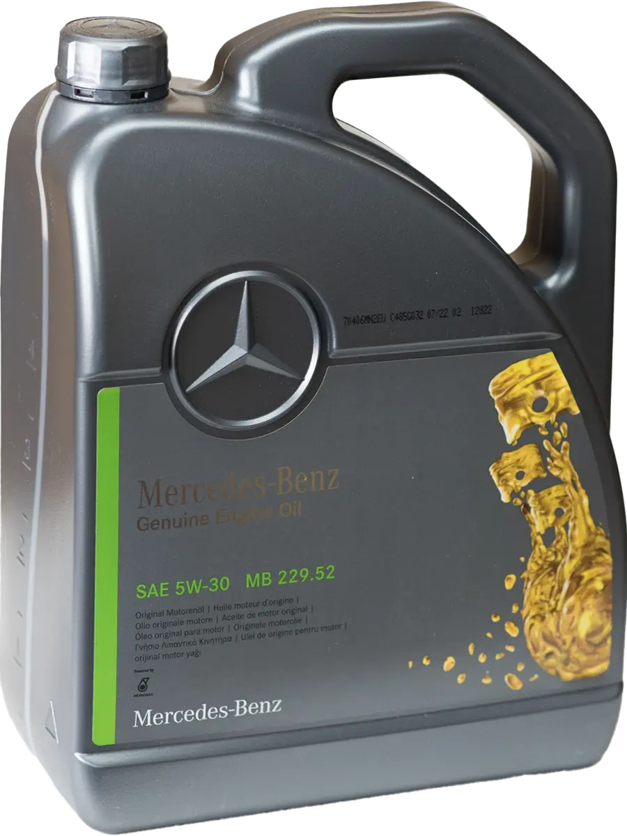 Масло мотоpное Mercedes-Benz MB 229.52 5W30 5 л