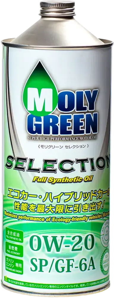 Масло моторное Moly Green Selection SP/GF-6 0W-20 1 л