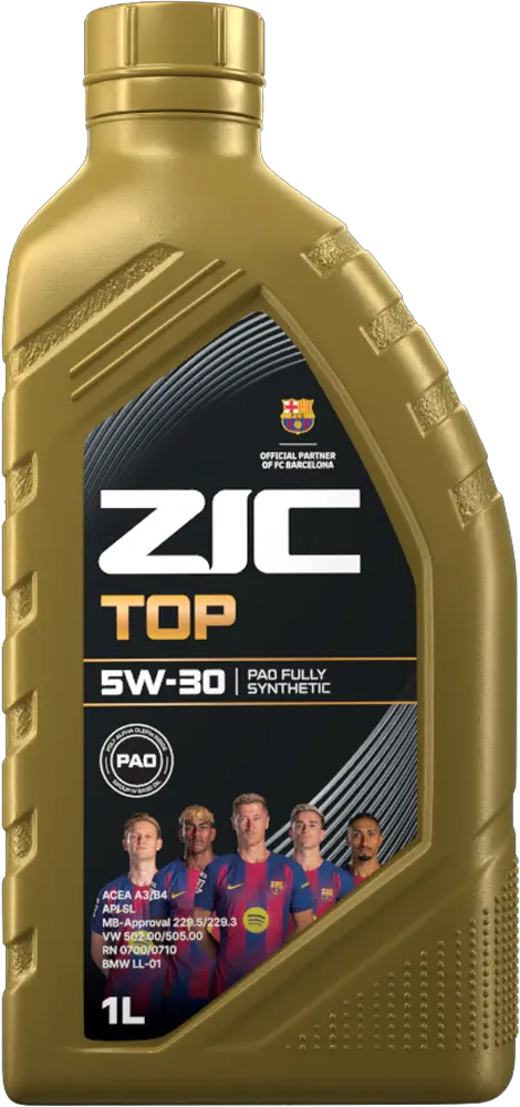 Масло моторное ZIC TOP 5W-30 PAO 1л