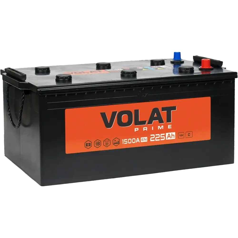Volat 225 А/ч о.п. (+;-) А 12V Prime Professional DOUBLE