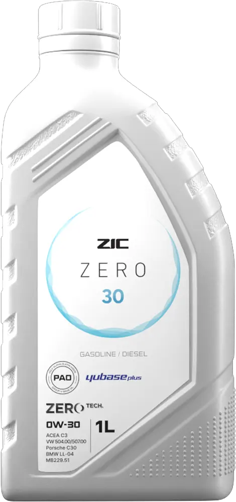 Масло моторное Zic Zero 30 0w30 синтетическое 1 л (HAVAL)