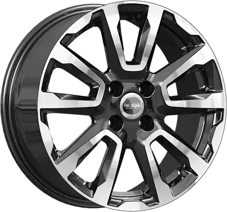 КиК КС1026 16 / 4*100 ET46 D54.1 J6.5 Алмаз чёрный
