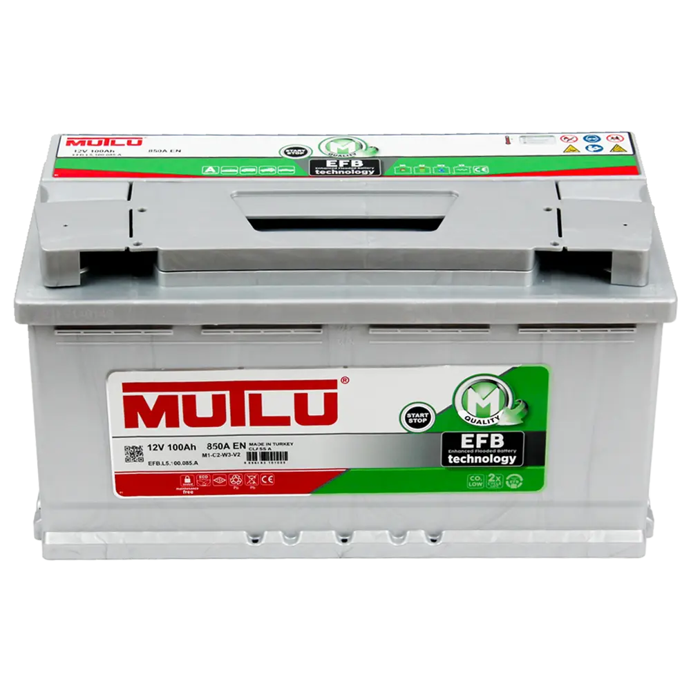 Mutlu 100 А/ч о.п. 850А 12V EFB