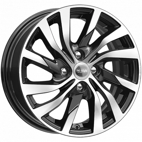 КиК KC882 15 / 4*100 ET46 D54.1 J6.0 Алмаз чёрный