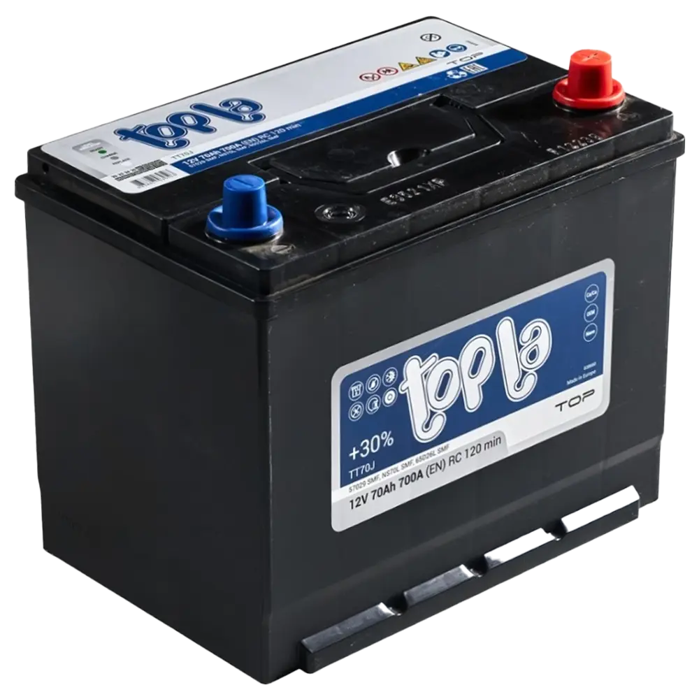 Topla 70 А/ч о.п. 700А 12V TOP Asia