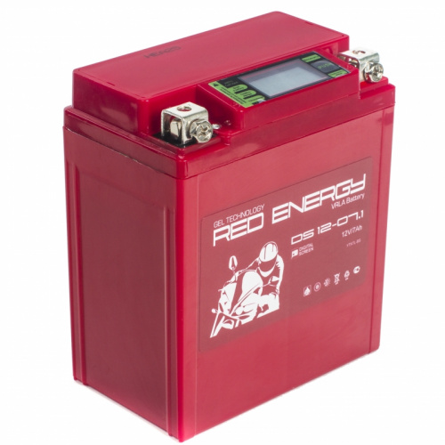 Red Energy 7 А/ч  110А 12V RS 1207.1 (YTX7L-BS)