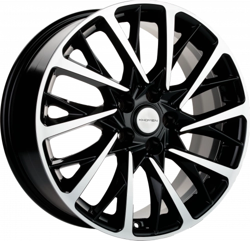 Khomen KHW1804 18 / 5*114.3 ET45 D60.1 J7.5 Black-FP