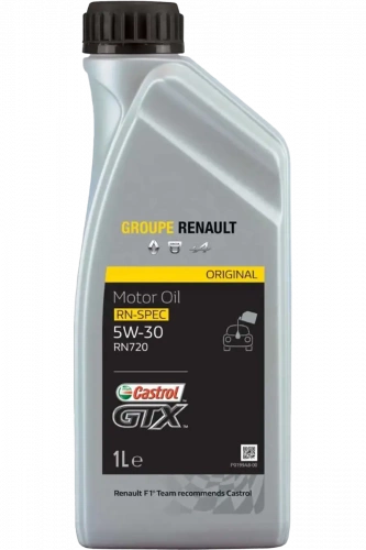 Масло моторное Renault - Castrol GTX RN-SPEC RN720 5W-30 1 л