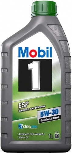 Масло моторное MOBIL 1 ESP 5W-30 синтетическое 1 л 