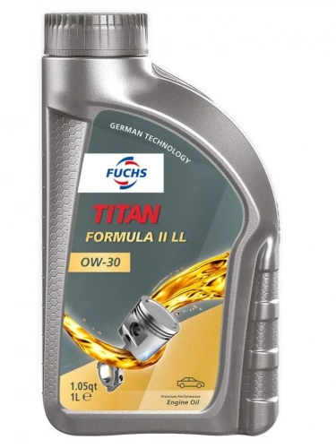 Моторное масло FUCHS TITAN FORMULA II LL 0W-30 (RU).канистра 1л