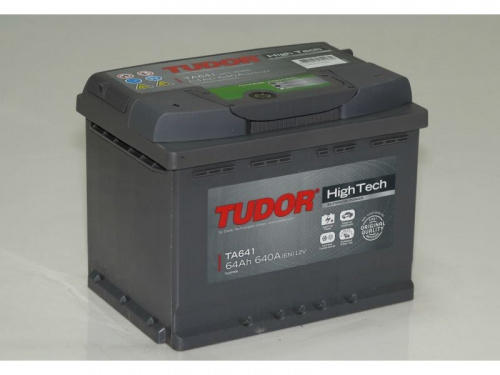 Tudor 64 А/ч п.п. 640А 12V High-Tech TA641