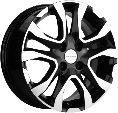 Khomen KHW1503 15 / 4*98 ET36 D58.5 J6.0 Black-FP