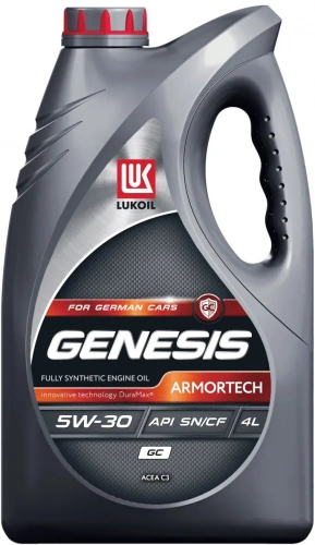 Масло моторное Lukoil Genesis Armortech GC 5W-30 4л (Volkswagen, Audi, BMW  Mercedes-Benz)