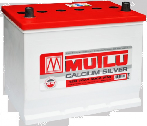 Mutlu 70 А/ч о.п. 600А 12V Calcium Silver Asia
