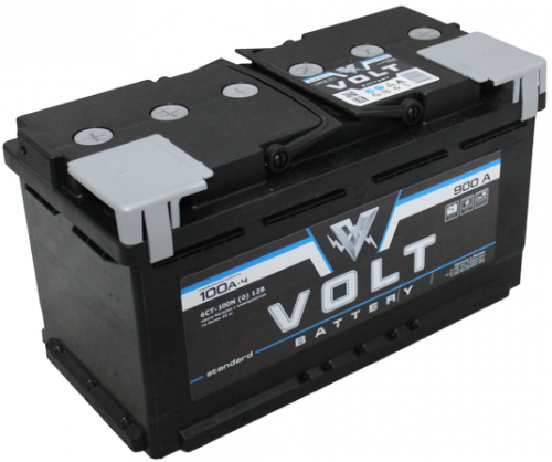 Volt 100 А/ч о.п. 900А 12V Standart