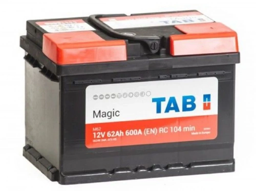 Tab 62 А/ч о.п. 600А 12V Magic Низкий