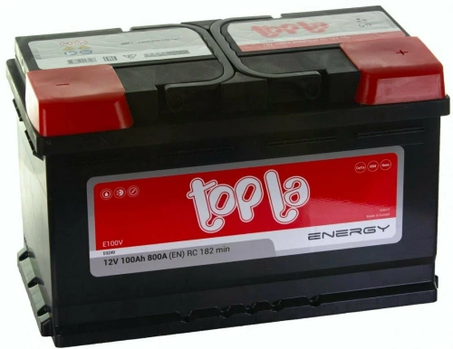 Topla 100 А/ч о.п. 800А 12V Energy(L4)