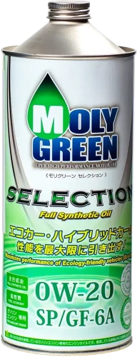 Масло моторное Moly Green Selection SP/GF-6 0W-20 1 л