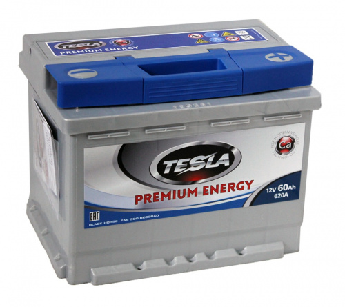 Tesla Premium Energy 60 А/ч п.п. 620А 12V 