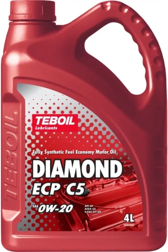 Масло мотоpное Teboil Diamond ECP C5 0W-20 4л