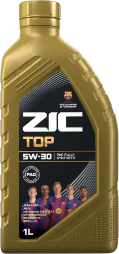 Масло моторное ZIC TOP 5W-30 PAO 1л