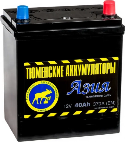 Тюмень 40 А/ч о.п. 370А 12V  Asia