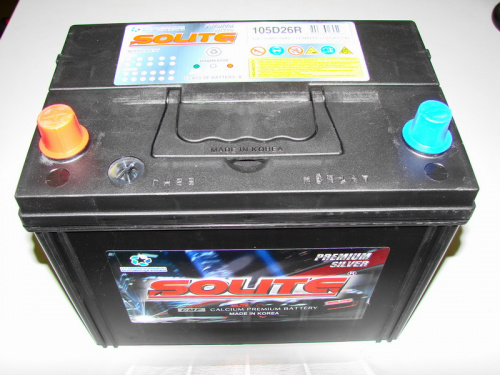 Solite 95 А/ч п.п. 710А 12V Asia Silver 105D26R B/H с буртиком