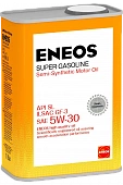 Масло моторное Eneos Gasoline SL 5W-30 полусинтетическое 1л 