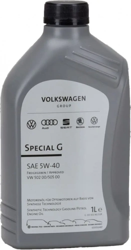 Масло моторное VAG Special G 5W-40 1л (G052167М2) G052502M2