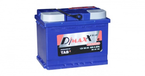 Dimaxx 66 А/ч п.п. 620А 12V Blue