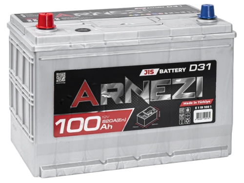 Arnezi 100 А/ч о.п. 820А 12V SMF Asia
