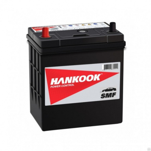 Hankook 40 А/ч о.п. 370А 12V 44B19FL тонк. кл. Asia