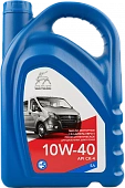 Масло моторное GAZ 10W40 синтетика 5л (API SG/CD)