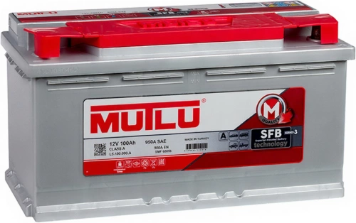 Mutlu 100 А/ч о.п. 900А 12V SBF M3
