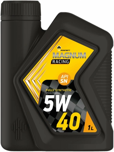 Масло моторное син. Rosneft Magnum Racing 5W-40 1л