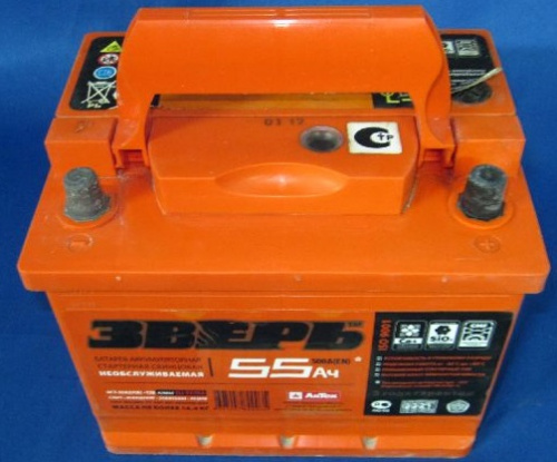 Зверь 63 А/ч о.п. 620А 12V 