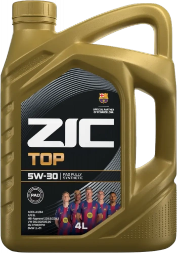 Масло моторное ZIC TOP 5W-30 PAO 4л