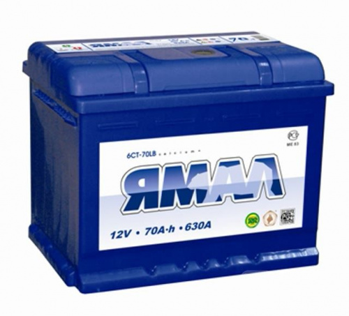 ЯМАЛ 70 А/ч о.п. 630А 12V 