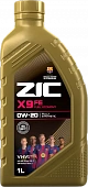 Масло моторное ZIC 0W-20 X9 FE синтетическое 1 л API SP ILSAC GF-6