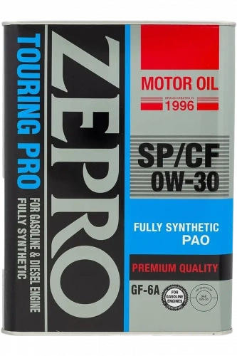 Масло моторное Idemitsu 0W-30 4L Zepro Touring Pro