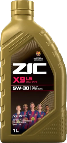 Масло моторное ZIC X9 LS 5W-30 1л  