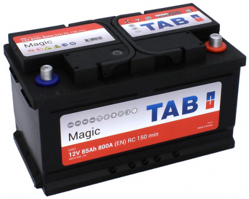 Tab 85 А/ч о.п. 800А 12V Magic Низкий