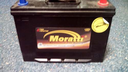 Moratti 100 А/ч о.п. 850А 12V Asia