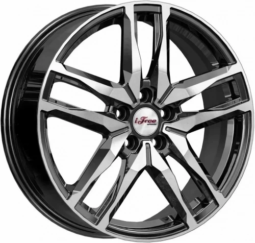I-free Бомбей 18 / 5*114.3 ET35 D67.1 J6.5 Блэк Джек