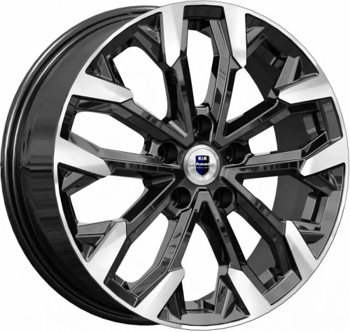 КиК Морейн 17 / 5*114.3 ET37 D66.6 J6.5 алмаз черный