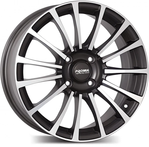 Proma Цунами 17 / 4*100 ET45 D67.1 J7.0 Алмаз матовый