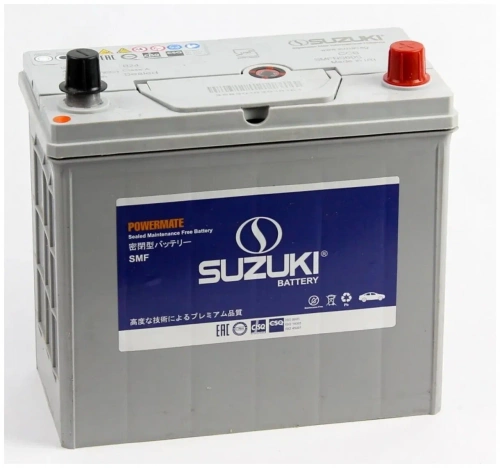 Suzuki 45 А/ч о.п. А 12V 50B24L Asia(тонк. кл.)