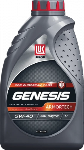 Масло моторное Lukoil Genesis Armortech EU 5W-40 1л (Renault,Volkswagen,Skoda Audi,KIA Hyunda