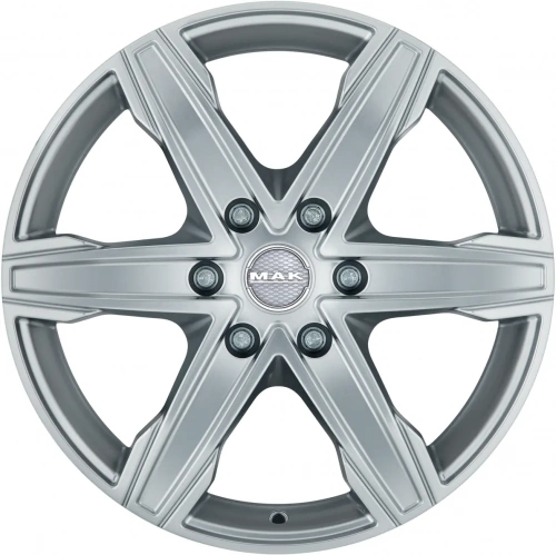 Mak King 6 16 / 6*130 ET54 D84.1 J6.5 Silver