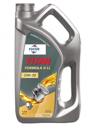 Моторное масло FUCHS TITAN FORMULA II LL 0W-30 (RU).канистра 4л